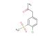 1-(4-chloro-3-(methylsulfonyl)phenyl)propan-2-one