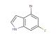4-bromo-6-fluoro-1H-indole