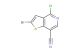 2-bromo-4-chlorothieno[3,2-c]pyridine-7-carbonitrile