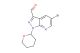 5-bromo-1-(tetrahydro-2H-pyran-2-yl)-1H-pyrazolo[3,4-b]pyridine-3-carbaldehyde