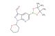 1-(tetrahydro-2H-pyran-2-yl)-5-(4,4,5,5-tetramethyl-1,3,2-dioxaborolan-2-yl)-1H-pyrazolo[3,4-b]pyridine-3-carbaldehyde
