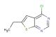 4-chloro-6-ethylthieno[2,3-d]pyrimidine