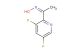 (Z)-1-(3,5-difluoropyridin-2-yl)ethanone oxime