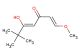 (1E,4Z)-5-hydroxy-1-methoxy-6,6-dimethylhepta-1,4-dien-3-one
