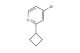 4-bromo-2-cyclobutylpyridine