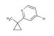 4-bromo-2-(1-methylcyclopropyl)pyridine