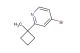 4-bromo-2-(1-methylcyclobutyl)pyridine