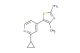5-(2-cyclopropylpyridin-4-yl)-4-methylthiazol-2-amine