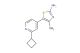 5-(2-cyclobutylpyridin-4-yl)-4-methylthiazol-2-amine