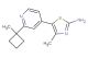4-methyl-5-(2-(1-methylcyclobutyl)pyridin-4-yl)thiazol-2-amine