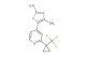 4-methyl-5-(2-(1-(trifluoromethyl)cyclopropyl)pyridin-4-yl)thiazol-2-amine