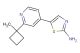 5-(2-(1-methylcyclobutyl)pyridin-4-yl)thiazol-2-amine