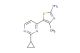 5-(2-cyclopropylpyrimidin-4-yl)-4-methylthiazol-2-amine