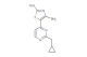 5-(2-(cyclopropylmethyl)pyrimidin-4-yl)-4-methylthiazol-2-amine