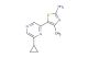 5-(6-cyclopropylpyrazin-2-yl)-4-methylthiazol-2-amine