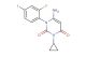 6-amino-3-cyclopropyl-1-(2-fluoro-4-iodophenyl)pyrimidine-2,4(1H,3H)-dione