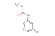 N-(5-bromopyridin-3-yl)propionamide