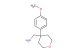 (4-(4-methoxyphenyl)tetrahydro-2H-pyran-4-yl)methanamine
