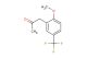 1-(2-methoxy-5-(trifluoromethyl)phenyl)propan-2-one