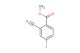 methyl 2-cyano-4-fluorobenzoate