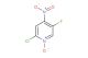 2-chloro-5-fluoro-4-nitropyridine 1-oxide