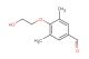 4-(2-hydroxyethoxy)-3,5-dimethylbenzaldehyde