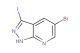 3-iodo-5-bromo-1H-pyrazolo[3,4-b]pyridine