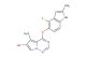 4-[(4-fluoro-2-methyl-1H-indol-5-yl)oxy]-5-methylpyrrolo[2,1-f][1,2,4]triazin-6-ol
