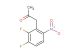 1-(2,3-difluoro-6-nitrophenyl)propan-2-one