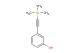 3-(2-(trimethylsilyl)ethynyl)phenol
