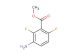 methyl 3-amino-2,6-difluorobenzoate