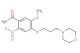 1-(5-methoxy-4-(3-morpholinopropoxy)-2-nitrophenyl)ethanone