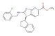 (R)-methyl 2-(2-chlorobenzylamino)-1-(2,3-dihydro-1H-inden-1-yl)-1H-imidazo[4,5-b]pyridine-5-carboxylate