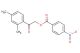 2-(2,4-dimethylphenyl)-2-oxoethyl 4-nitrobenzoate