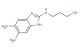 3-(5,6-dimethyl-1H-benzo[d]imidazol-2-ylamino)propan-1-ol
