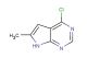4-chloro-6-methyl-7H-pyrrolo[2,3-d]pyrimidine