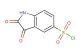 2,3-dioxoindoline-5-sulfonyl chloride