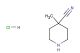 4-methylpiperidine-4-carbonitrile hydrochloride