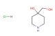4-(hydroxymethyl)piperidin-4-ol