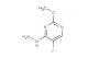 5-fluoro-4-hydrazinyl-2-methoxypyrimidine