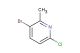 3-bromo-6-chloro-2-methylpyridine