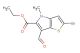 ethyl 2-bromo-6-formyl-4-methyl-4H-thieno[3,2-b]pyrrole-5-carboxylate