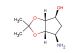 (3aR,4S,6R,6aS)-6-aminotetrahydro-2,2-dimethyl-4H-cyclopenta-1,3-dioxol-4-ol