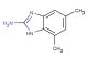 2-amino-5, 7-dimethylbenzimidazole