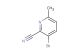 3-bromo-2-cyano-6-methylpyridine