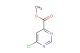 methyl 6-chloropyrimidine-4-carboxylate