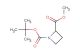1-tert-butyl 2-methyl azetidine-1,2-dicarboxylate