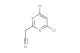 2-(4,6-dichloropyrimidin-2-yl)acetonitrile
