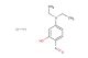 5-(diethylamino)-2-nitrosophenol hydrochloride