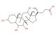 3,6,7,12-tetrahydroxycholanoic acid